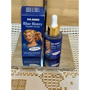 Evil Goods Blue Honey Peptide Intense Plumping Hydration Face Serum - 30ml